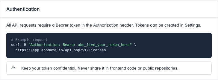 API Documentation – Endpoints