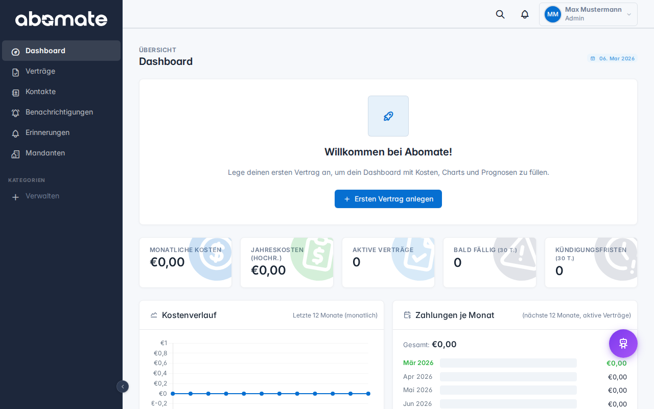Globale Suche – Overlay